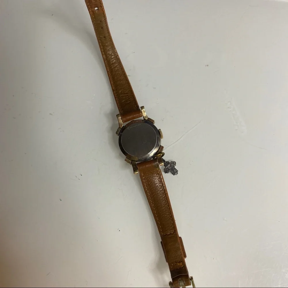 Nastrix 7J automatic 14k gold‎ watch